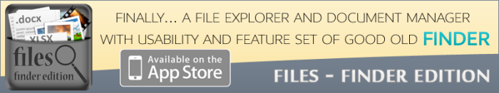 Files-Finder Edition Banner
